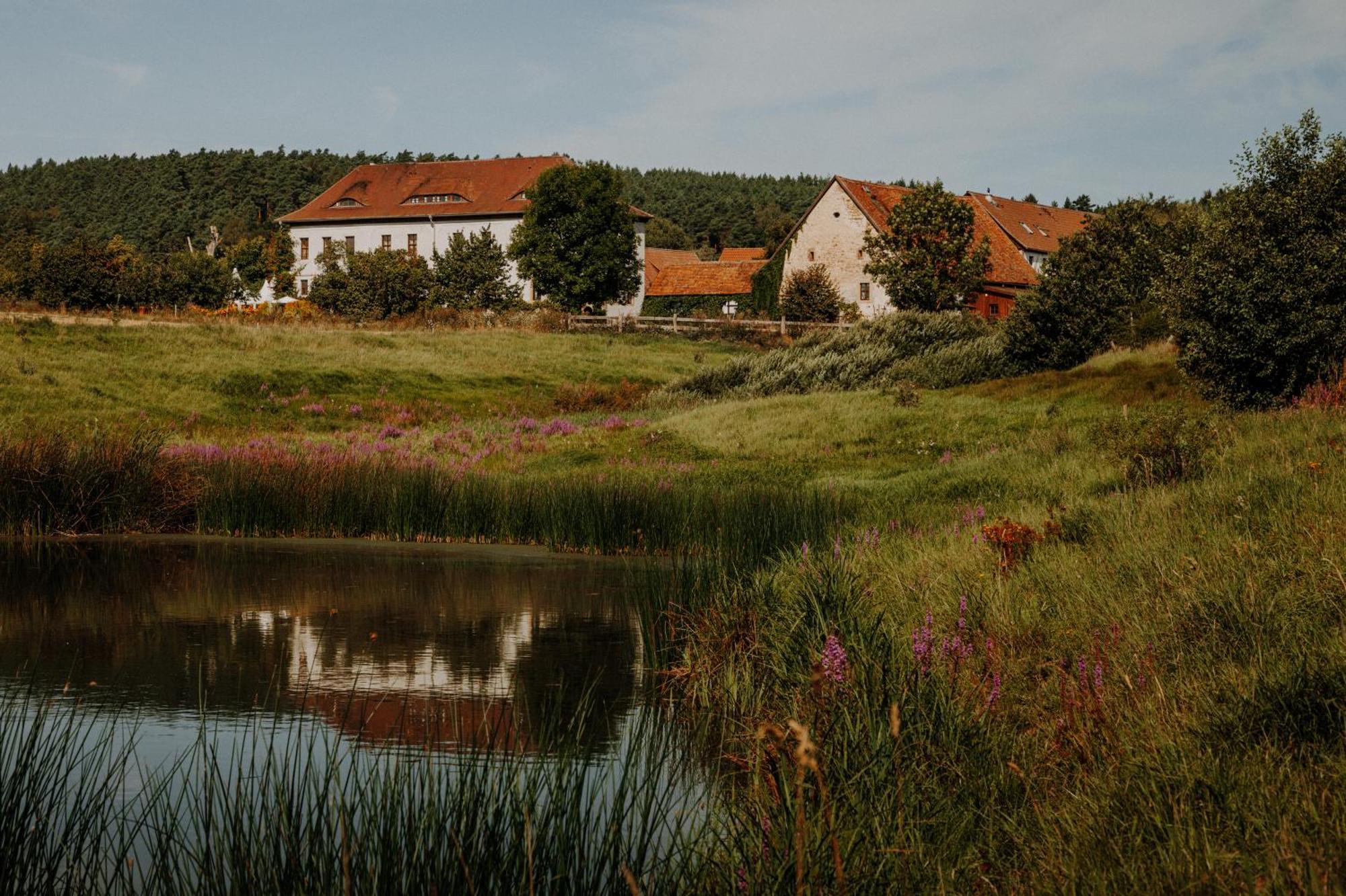 Rittergut Positz Hotel Oppurg Kültér fotó
