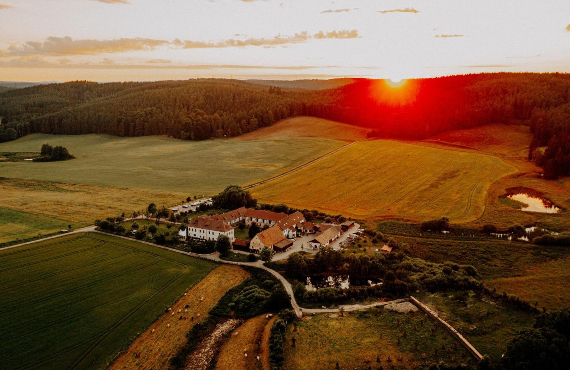 Rittergut Positz Hotel Oppurg Kültér fotó