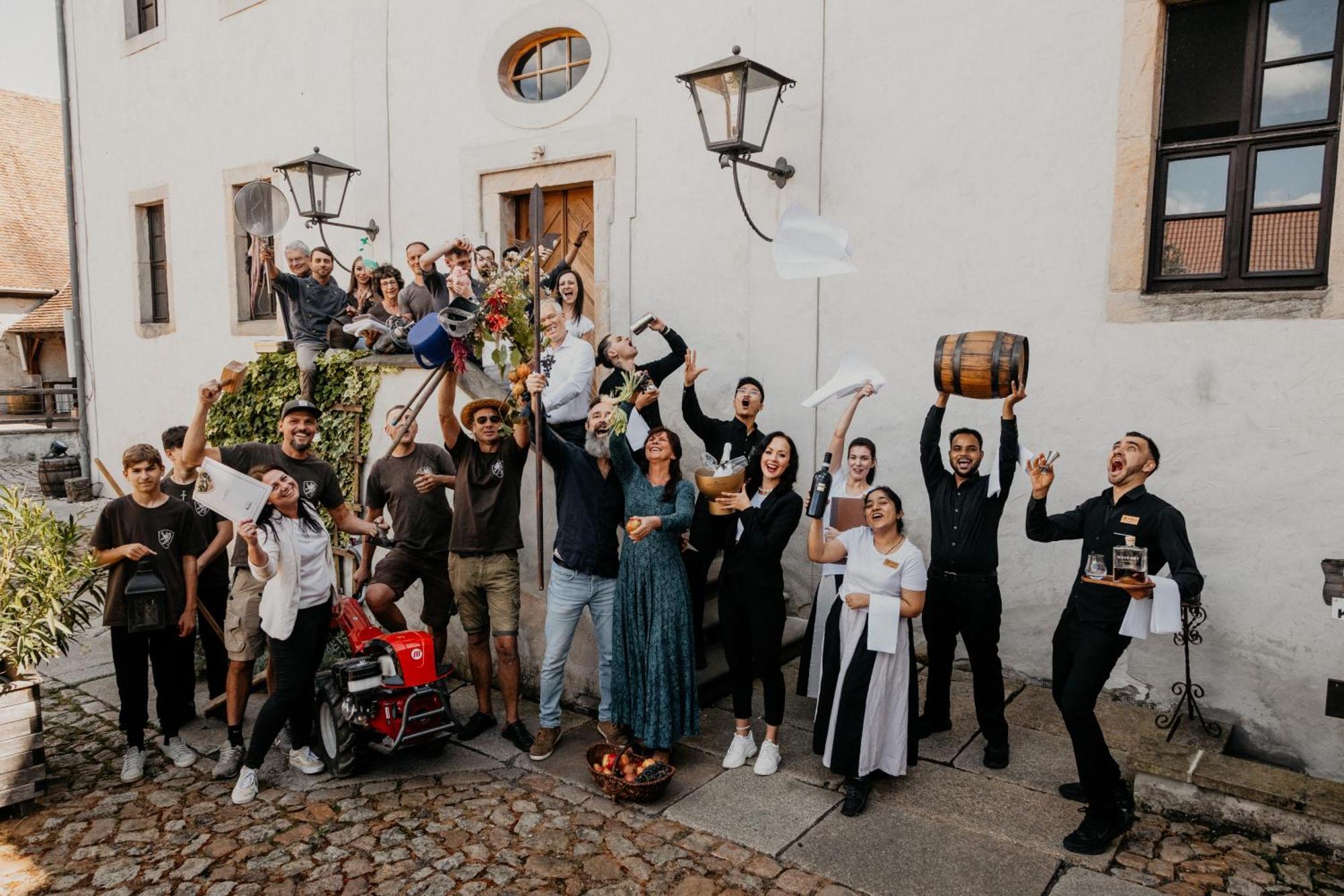 Rittergut Positz Hotel Oppurg Kültér fotó